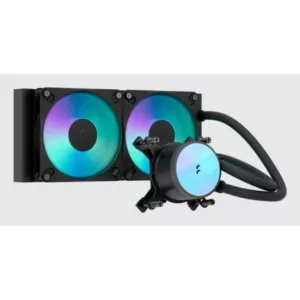 Fractal Design Radius 240 RGB Black Processeur Refroidisseur de liquide tout-en-un 12 cm Noir 1 pièce(s)