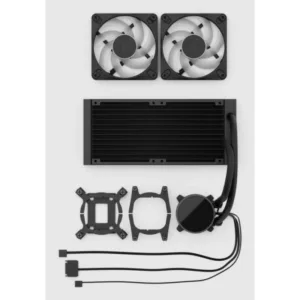 Fractal Design Radius 240 RGB Black Processeur Refroidisseur de liquide tout-en-un 12 cm Noir 1 pièce(s) – Image 7