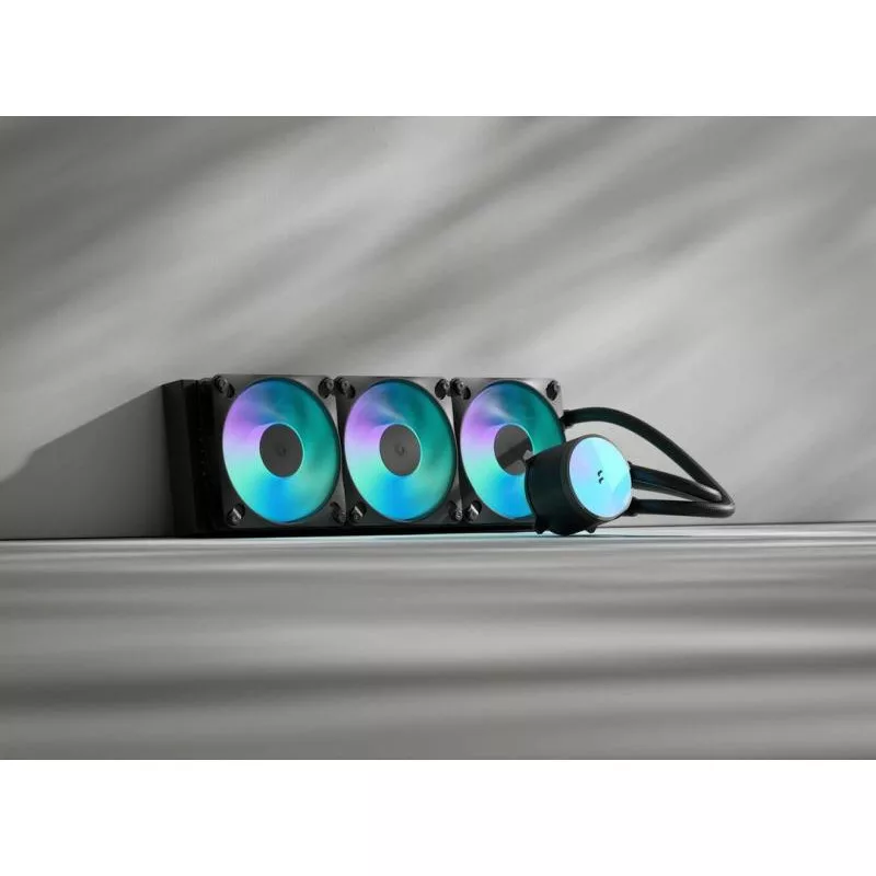 Fractal Design Radius 360 RGB Black Processeur Refroidisseur de liquide tout-en-un 12 cm Noir 1 pièce(s) – Image 2