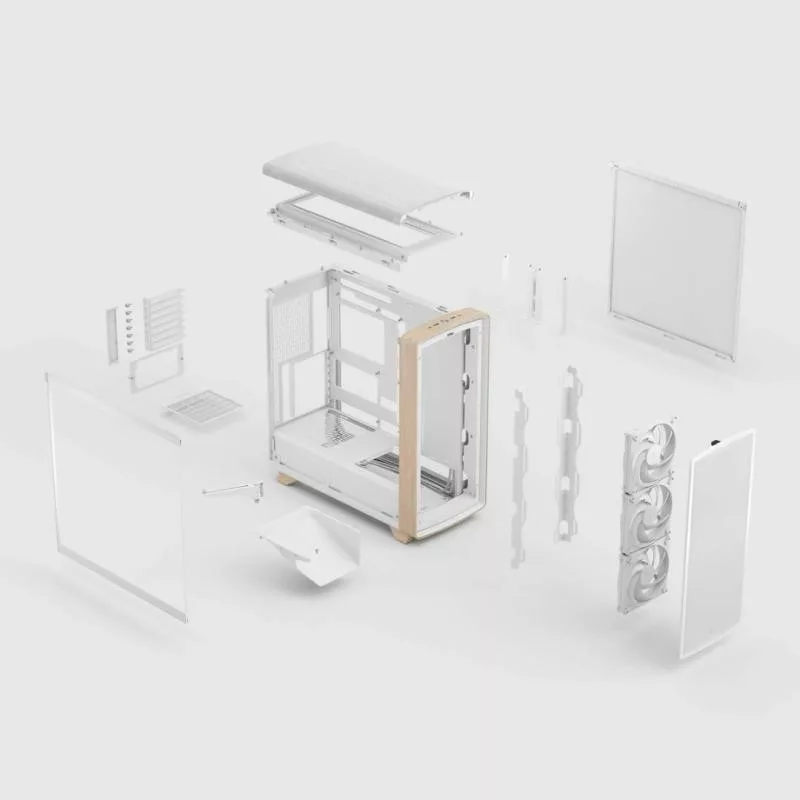 FRACTAL Summit Chalk White TG Clear Tint – Image 5