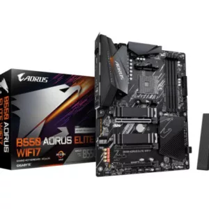 Alternative view of GIGABYTE B550 AORUS ELITE WF7