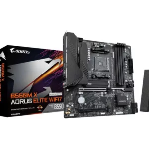 Alternative view of GIGABYTE B550M X A ELITE WF7