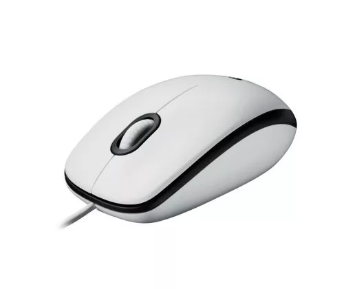 Logitech M100 USB Blanc