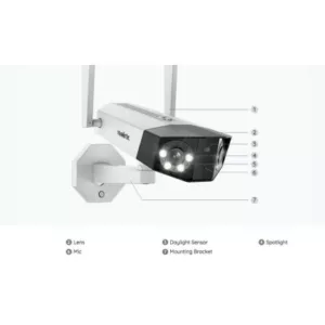 Alternative view of Reolink Duo Series W750